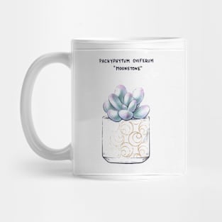 Moonstone Succulent Mug